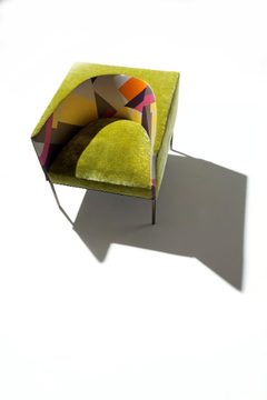 LIOLÀ - Fabric armchair with armrests by ERBA ITALIA - view 3